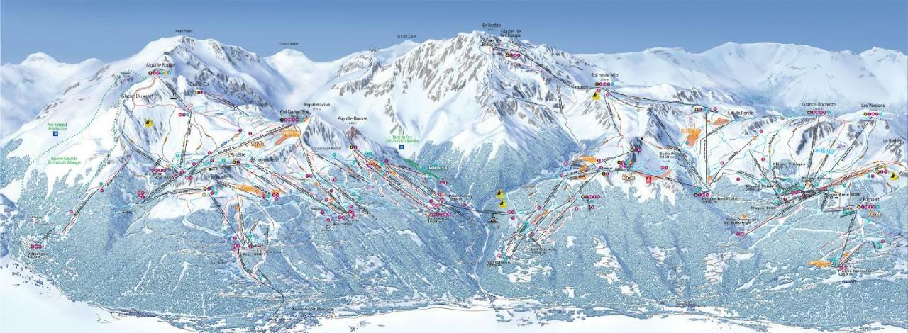 Arcadien - Appartement Les Arcs 1800 - 10 Personnes - 3 Chambres المظهر الخارجي الصورة